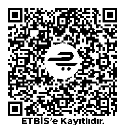 ETBİS'e Kayıtlıdır QR kodu